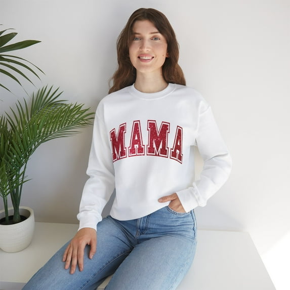 Mama Crewneck Sweatshirt, Mother's Day Gifts, Women Cozy Sweatshirts