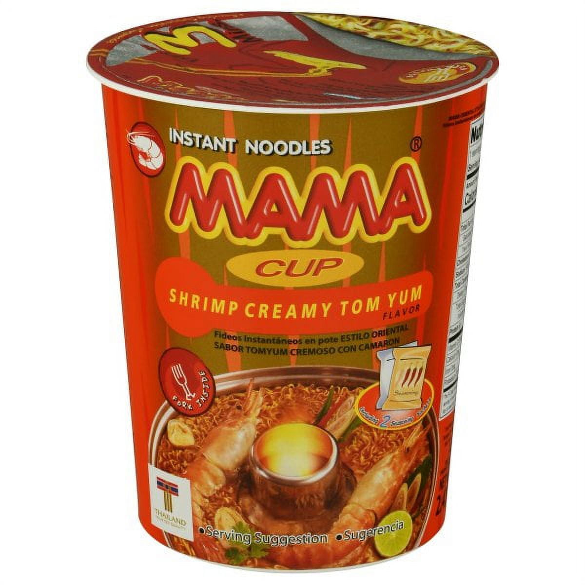 Mama Cup Noodles Shrimp Creamy Tom Yum - Walmart.com