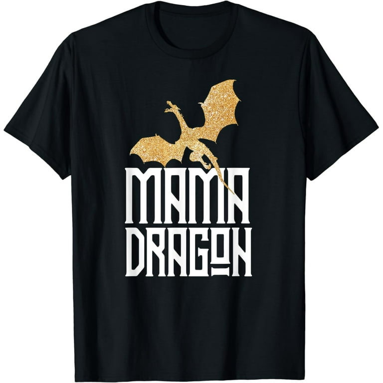 Mama Dragon T-Shirt Matching Family Tribe Mom Mother Mama Dragon T-Shirt Matching Family Tribe Mom Mother