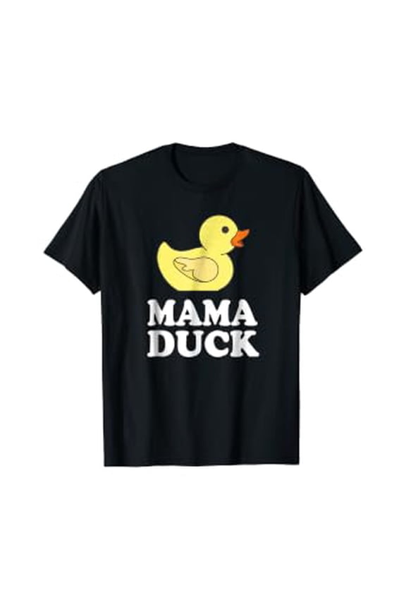 Mama Duck T-Shirt Funny Mother Bird Gift, Unisex T-Shirt