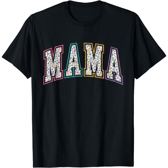 Mama Easter Pattern T-Shirt