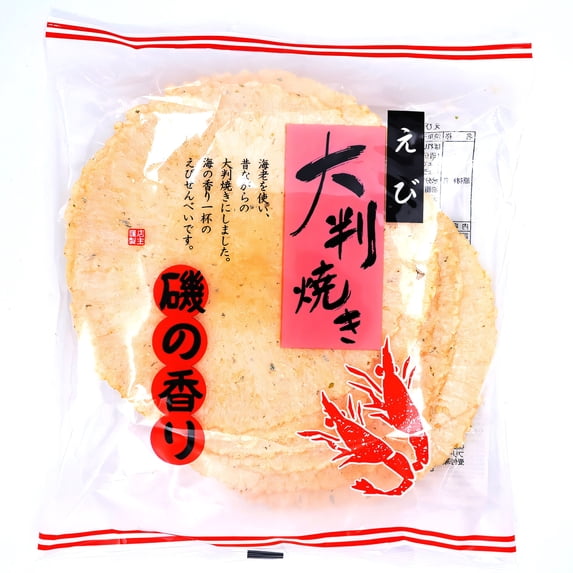 Mama Ebi Oban Yaki Rice Cracker - 4.4 oz