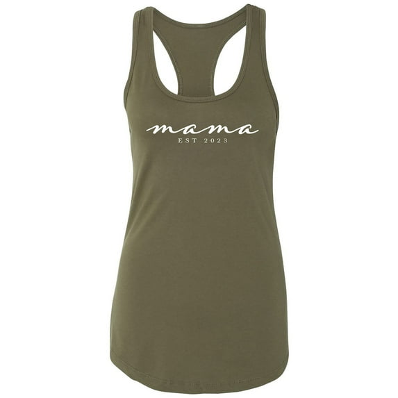 Mama Est 2023 Racerback Tank