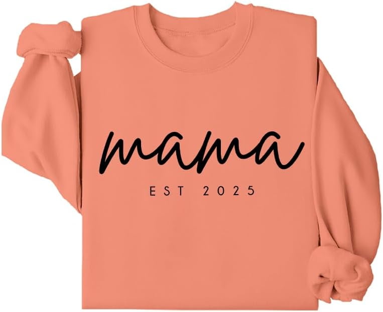mama♡  Distressed MAMA Stacked Tee Shirt – Live Luv Craft Co