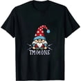 thumbnail image 1 of Mama Gnome Buffalo Plaid Matching Family Christmas Pajama T-Shirt, 1 of 3