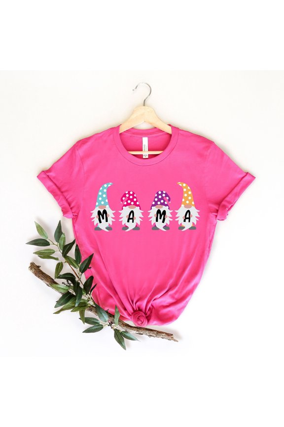 Mama Gnome Mother's Day Shirt, Gnome Shirt, Happy Mother's Day Gnomes Spring Shirt, Mom Na