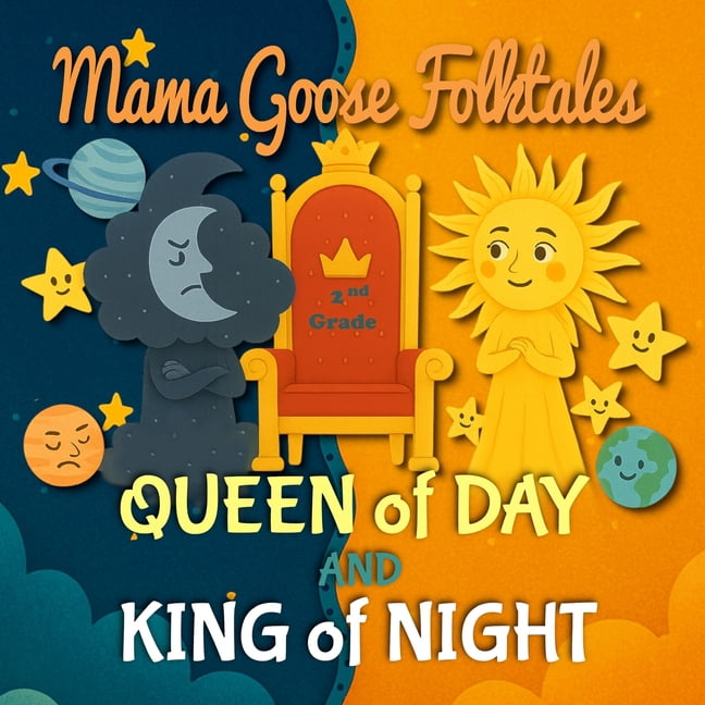 Mama Goose Folktales: Queen of Day and King of Night, (Paperback)