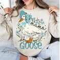 thumbnail image 1 of Mama Goose Sweatshirt, Floral Coquette Mama Top, Vintage Mama Shirt, Silly Goose Lover Gift, Mother’s Day Cute Pullover, Trendy Mama Style, 1 of 5