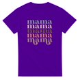 thumbnail image 1 of Mama Graphic T-Shirt for Women - Retro Aesthetic, Leopard Print, Boho Vintage Style, 1 of 6