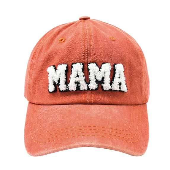 Mama Hat for Women, Gifts for Mom, New Mom, Mom to Be, Adjustable Washed Distressed Baseball Cap