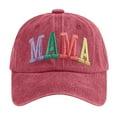 thumbnail image 1 of Mama Hats For Women Funny Adjustable Mini Baseball Cap, 1 of 3