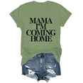 thumbnail image 1 of Mama Im Coming Home T-Shirt Unisex, 1 of 7