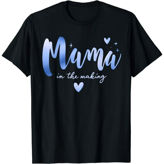 Mama In The Making New Mom of Boy Pregnancy Announcement T-Shirt