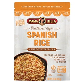 Mama Julia Refrigerated Gluten-Free Traditional Spanish Rice Heat & Eat 15 oz - Packaged Side Dishes