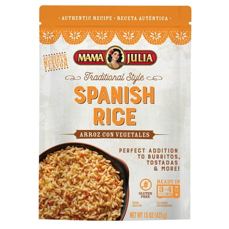Mama Julia Refrigerated Gluten-Free Traditional Spanish Rice Heat & Eat 15 oz - Packaged Side Dishes