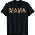 thumbnail image 1 of Mama Leopard Print Animal Safari Trendy T-Shirt, 1 of 5