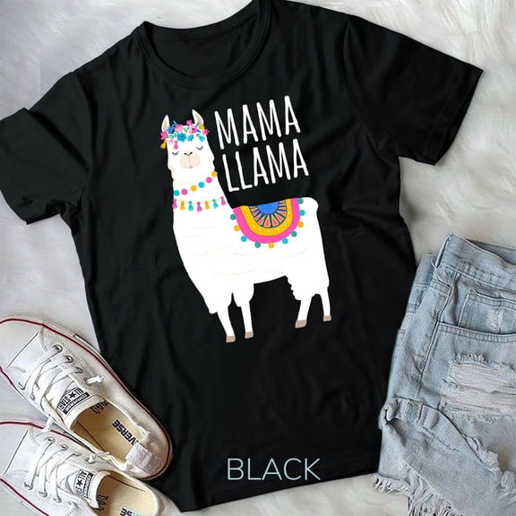 Mama Llama Shirt for Women Unisex T-shirt