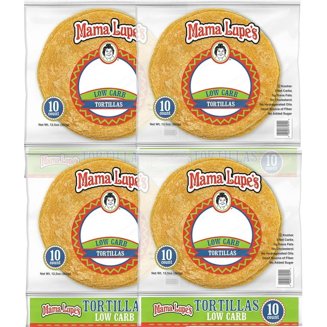 Mama Lupe Low Carb Tortillas 12.5oz Plus Get New Incredibly Delicis