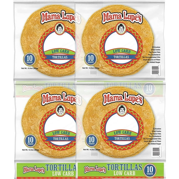 Mama Lupe's 7-inch Low-Carb Tortillas Size: 4-Pack