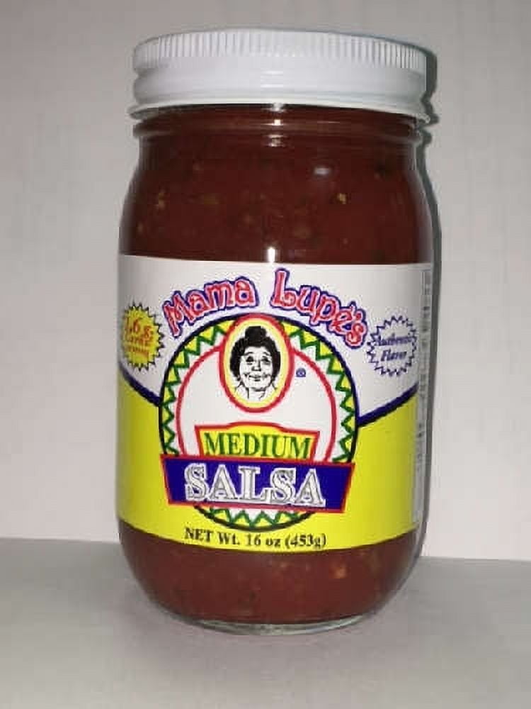 Mama Lupes Salsa Medium 16oz