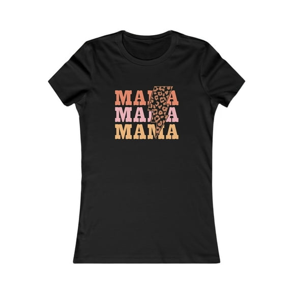 Mama Mama Women's Favorite Tee - Retro Style