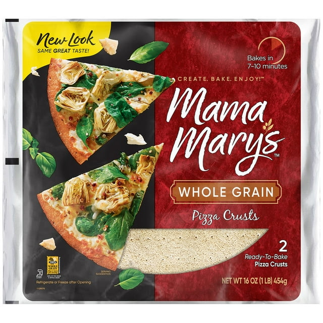 Mama Mary's® Whole Grain Pizza Crusts 2 ct Pack