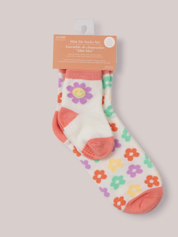 x Studio Oh! Mama & Me Matching Socks Set - Bonjour Bb