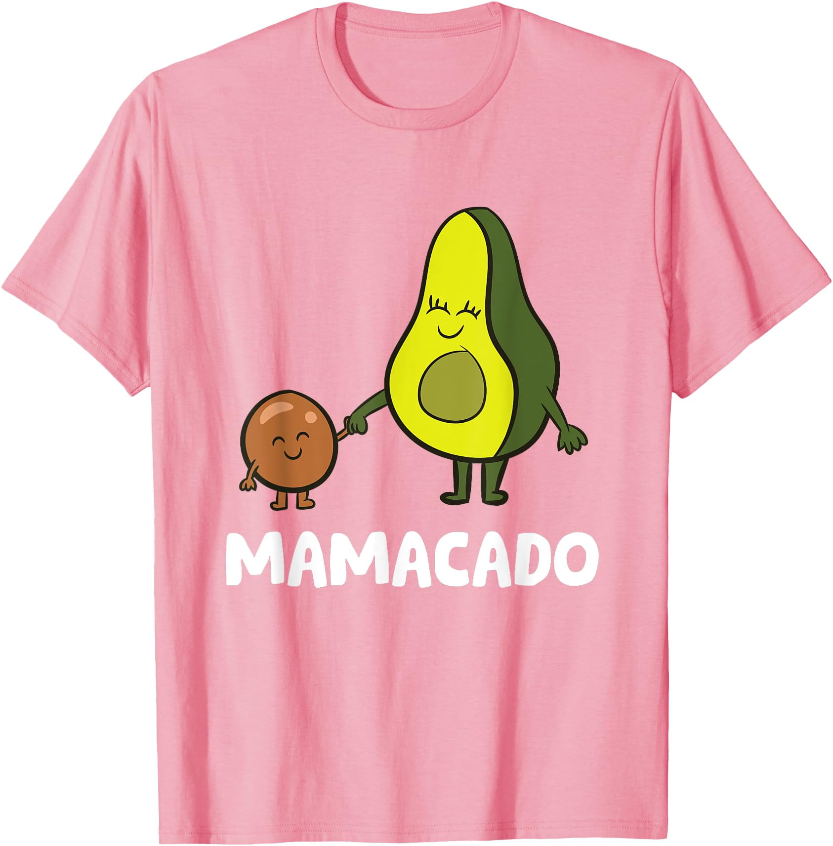 Mamacado Avocat Maman Enceinte T-Shirt - Cadeau Drôle Et Doux Pour Future Maman