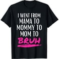 thumbnail image 1 of Mama Mommy Mom Bruh Mom Life Funny First Mother's day Mommy T-Shirt, 1 of 4