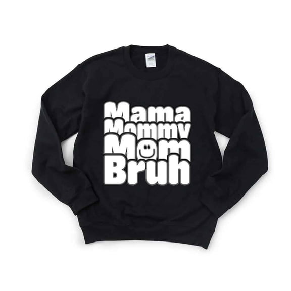 Mama Mommy Mom Bruh T-Shirt , Hoodie , Sweatshirt Classic Retro Look for Mother's Day Gift, for men & women, up to size 5XL