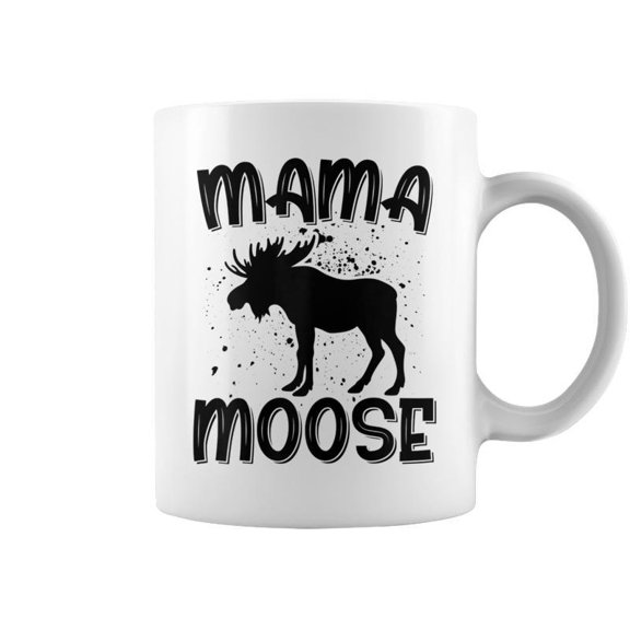 Mama Moose Moose Lover Coffee Mugs