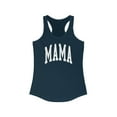 thumbnail image 1 of Mama Mother's Day Varsity Letter Cute Simple Tank Top Gifts Shirt Womens, 1 of 2