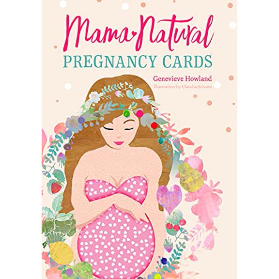 Pre-Owned Mama Natural Pregnancy Affirmation Cards For Women - 50 Beautiful New Mom Affirmation Cards To Inspire & Empower You Along Your Pregnancy Journey | Gif... (Unknown) 0998449008 9780998449005