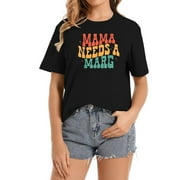 LADYCARE Mama Needs a Marg, Funny Mom Mamacita Cinco De Mayo T-Shirt