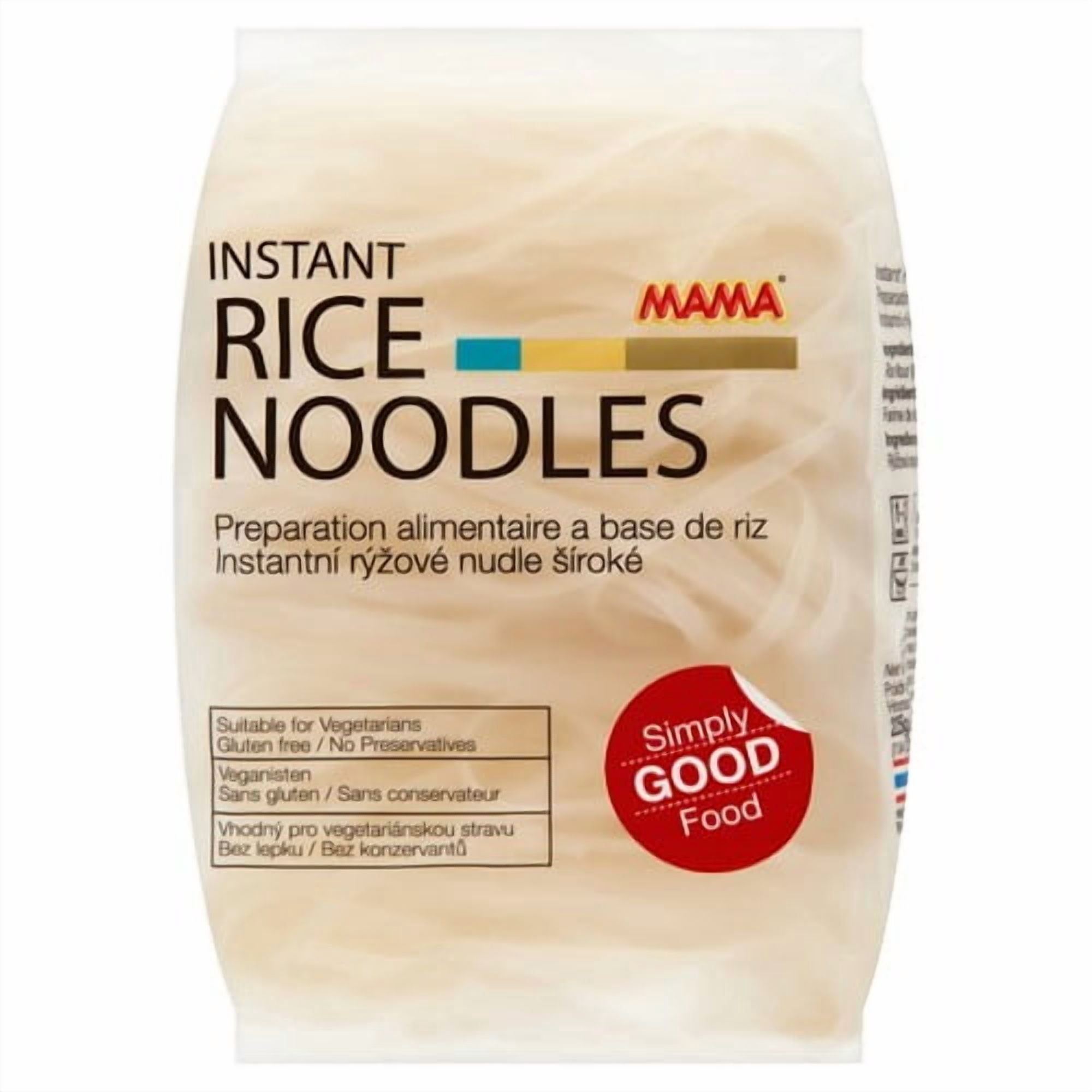 Mama Noodles Instant Rice Noodles 225g, British Import (Pack of 3)