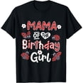 thumbnail image 1 of Mama Of The Birthday Girl Matching Family Ladybug Party T-Shirt, 1 of 4
