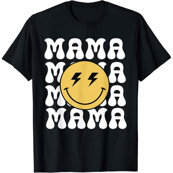 Mama One Happy Dude Birthday Theme Family Matching T-Shirt