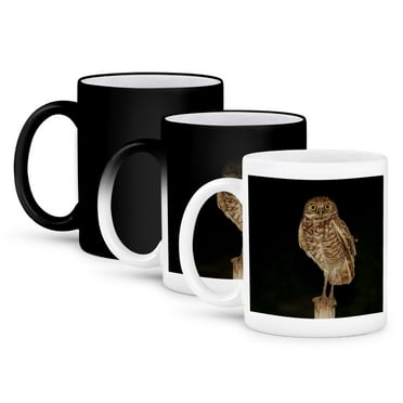 3dRose, Mama Owl, 11oz Magic Transforming Mug