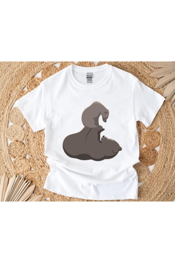 Mama Papa Bear T-Shirt , Hoodie , Sweatshirt Family Graphic Celebrating Motherhood and Fatherhood, for men & women, up to size 5XL