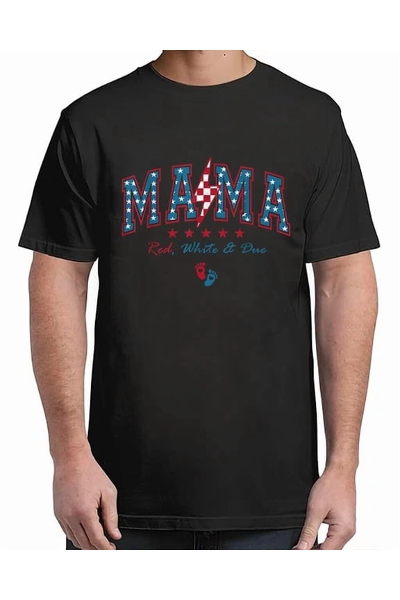 Mama Red, White And Due Vintage S-5XL T-Shirt