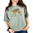thumbnail image 1 of Mama & Retro Bear & Flowers Art, Moss Comfort Colors T-Shirt, 3XL, 1 of 1