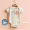 thumbnail image 1 of Mama'S Bestie Onesie, Mama And Mini Baby Bodysuit, I Love My Mom Apparel, Cute Mother'S Day Present For Baby, Cute Baby Onesie, BABY BODYSUIT LAT 4424, 1 of 3