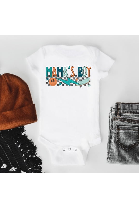 Mama'S Boy Baby Bodysuit, Baby Boy Outfit, Baby Bodysuit, Baby Boy Clothes, Baby Shower Gift Boy, Baby Boy Gift, Cute Baby Boy Clothes Cute Baby Onesie, BABY BODYSUIT LAT 4424