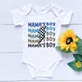 thumbnail image 1 of Mama'S Boy Bodysuit For Baby Boy, Baby Boy Clothes, Newborn Mom Bodysuits, Kids Boy Shirt, Cute Baby Onesie, BABY BODYSUIT LAT 4424, 1 of 3