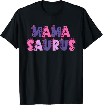 Mama Saurus Family Birthday Dinosaur Men Women T-Shirt - Walmart.com