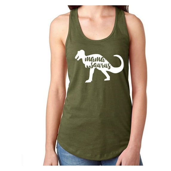 Mama Saurus Racerback Tank