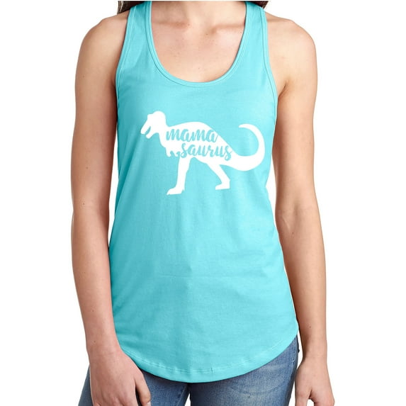Mama Saurus Racerback Tank