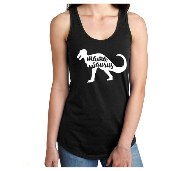Mama Saurus Racerback Tank