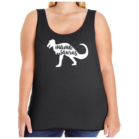 Mama Saurus Womens Tank Top
