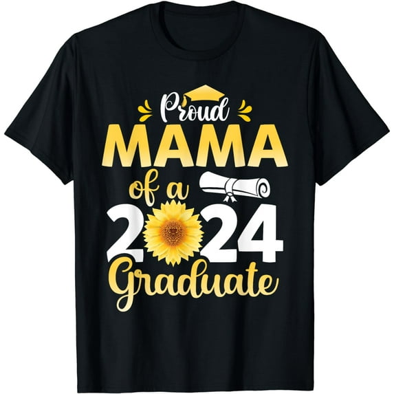 Mama Senior 2024 Proud Mama of a Class of 2024 Graduate T-Shirt
